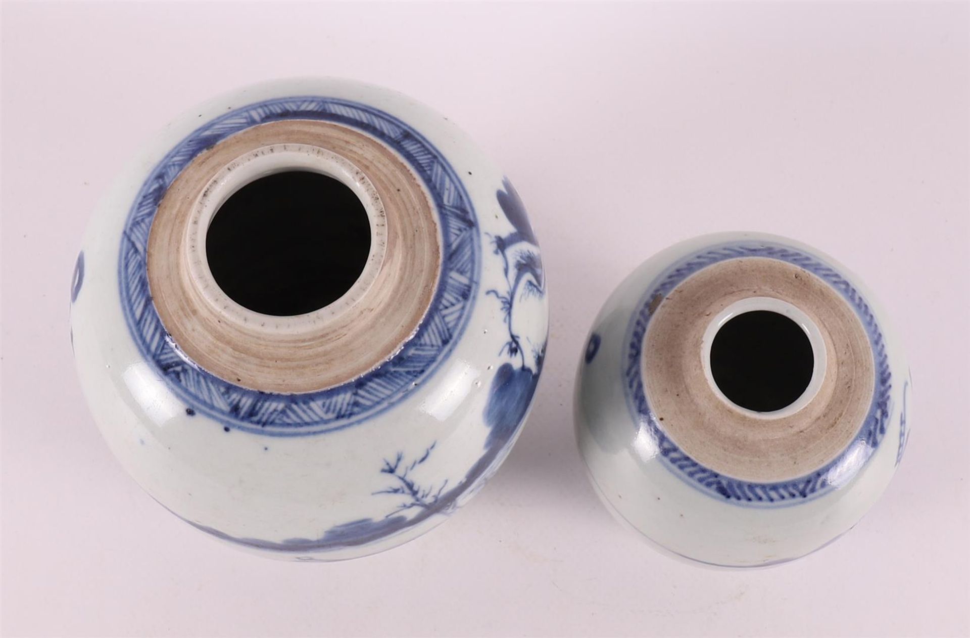 A blue and white porcelain ginger jar, China, 19th century. - Bild 5 aus 6