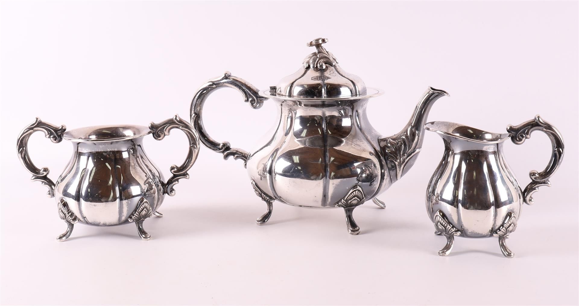 A silver plated coffee set, Scandinavia ca. 1930.