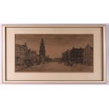 Dingemans, Waalco Jans sr 1873 -1925) 'View of the Grote Markt in Groningen',