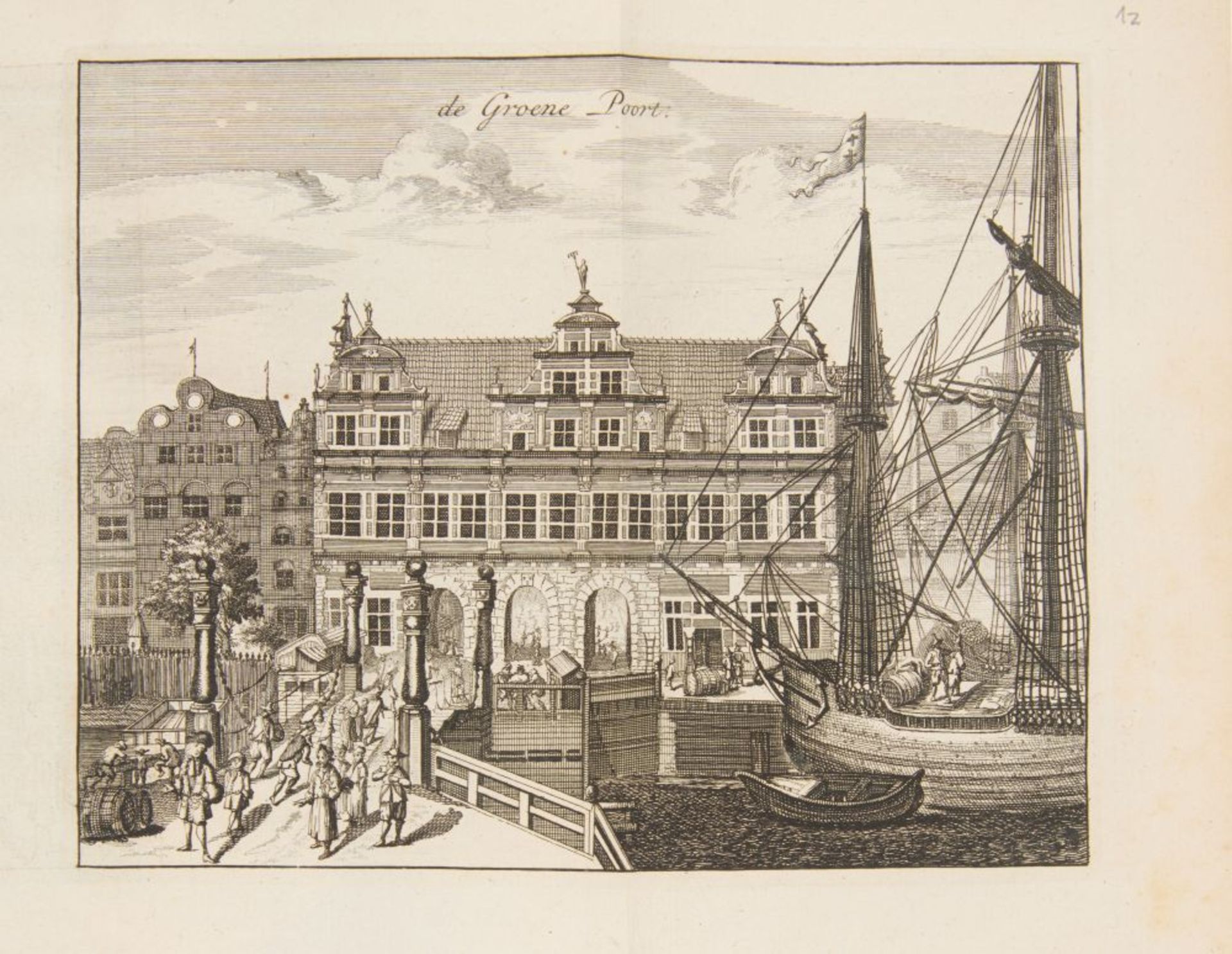 J. L. Schuer, Beknopte beschyving van Danzig. Amsterdam 1764. - Bild 4 aus 4