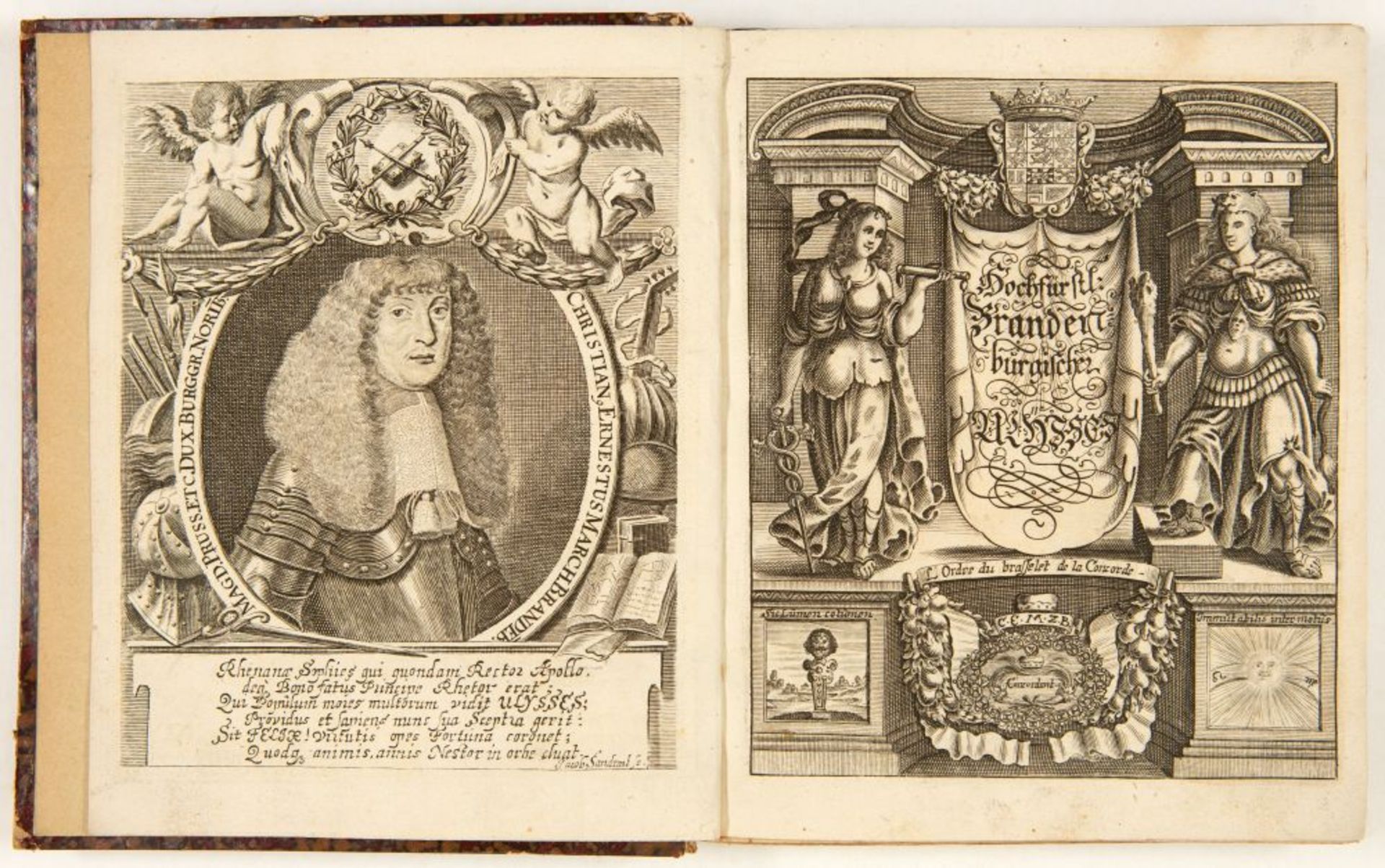 S. v. Birken, Hochfürstlicher Brandenburgischer Ulysses. Bayreuth 1668.