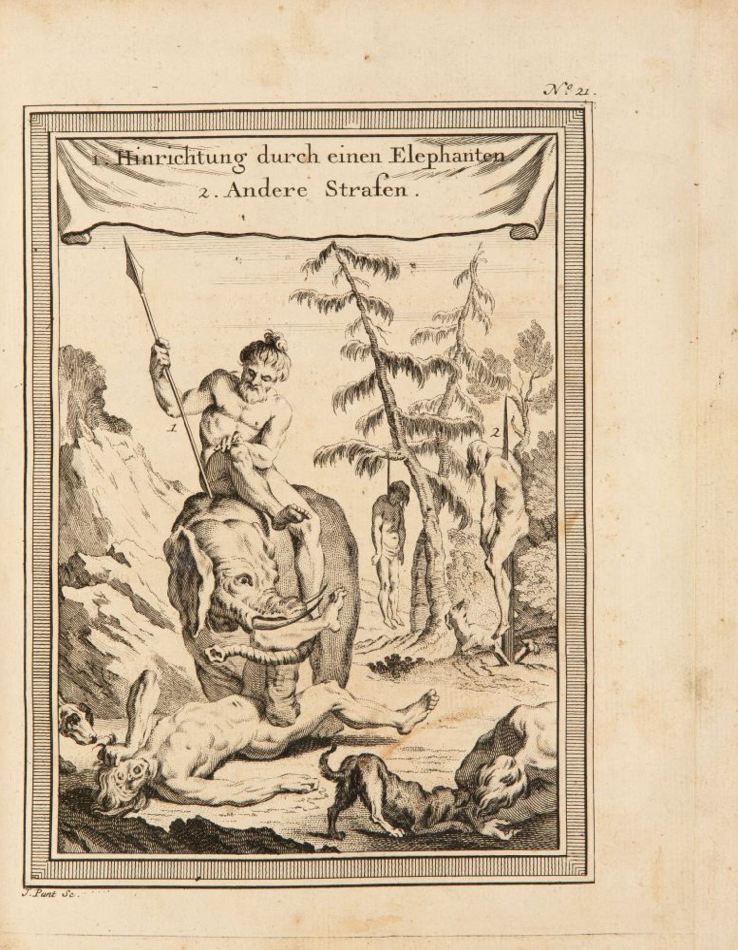 J. J. Schwabe; Hrsg., Reisebeschreibungen. Band VIII. Lpz 1751. - Bild 4 aus 4