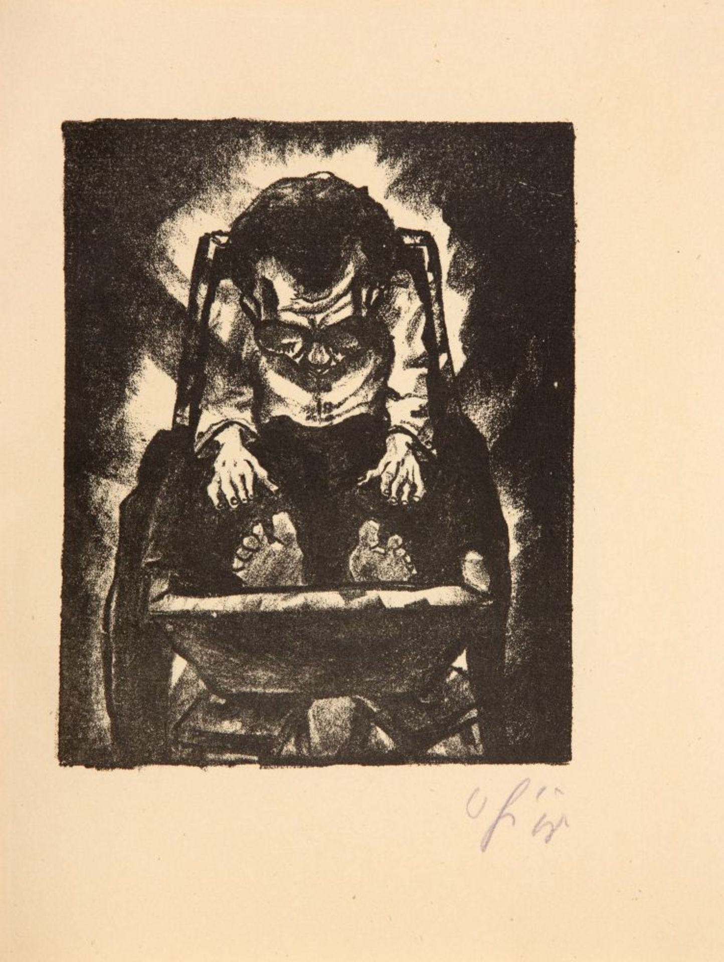 N. Gogol / W. Gramatté, Der Mantel. 1920. - Ex. Nr. 54 (v. 100) der VA.