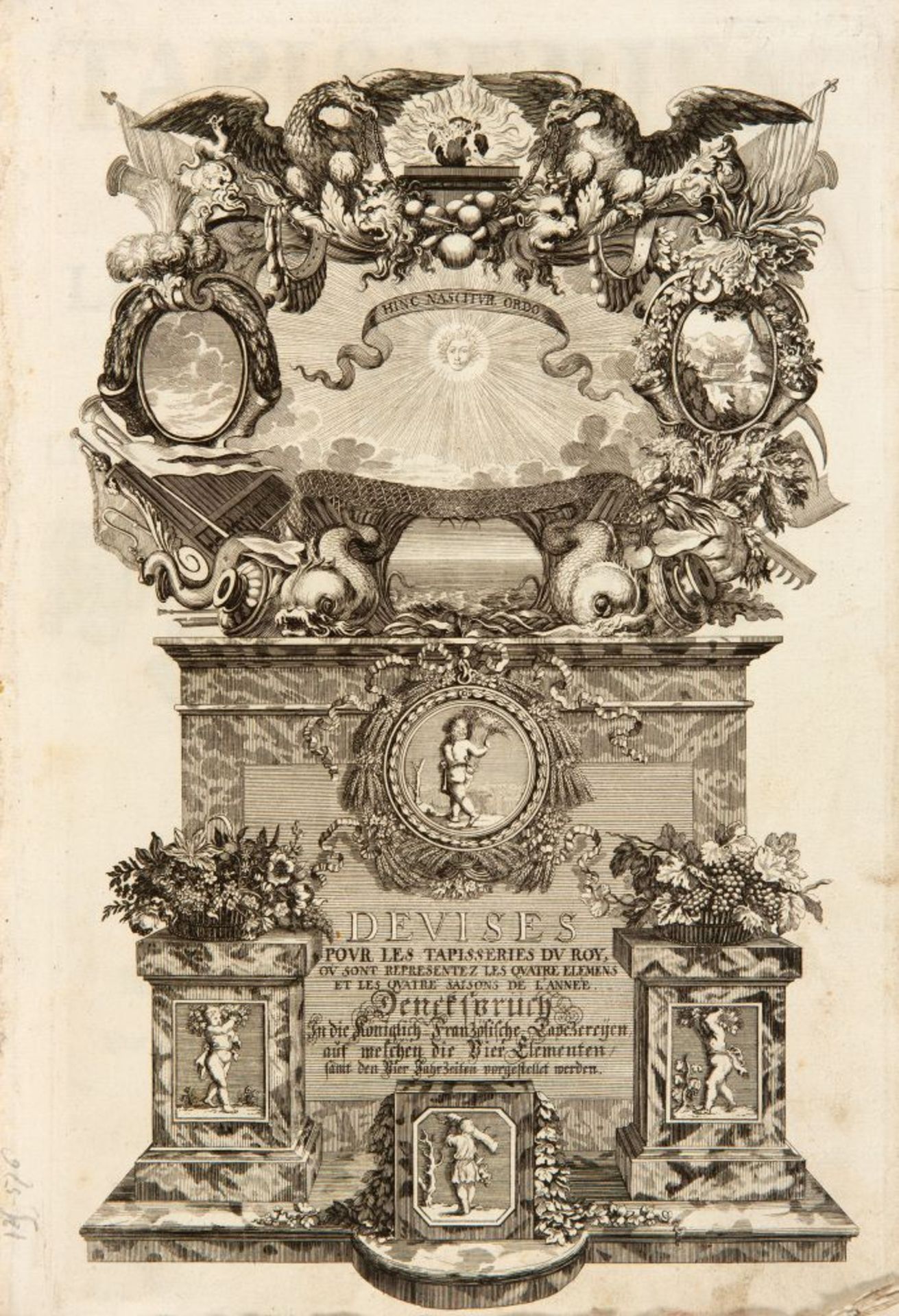 C. Lebrun, Tapisseries du Roy. Augsburg 1687. - Bild 2 aus 2