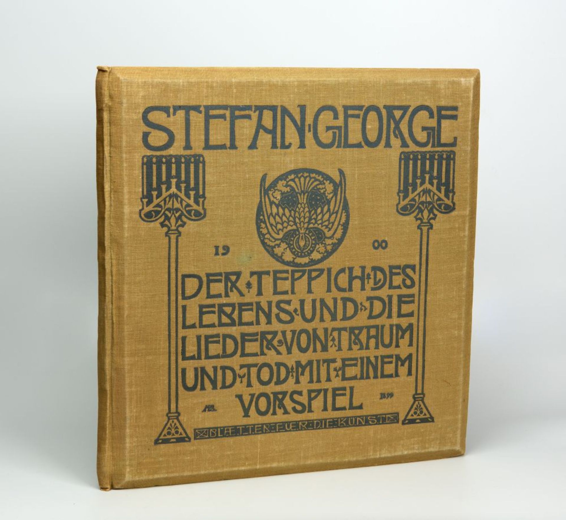 St. George / M. Lechter, Teppich des Lebens. Berlin 1899-1900. Ex. 283/300. - Bild 3 aus 3