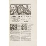 Eustathios von Thessalonike, Commentarii in Homeri. 3 Bde. 1730-35