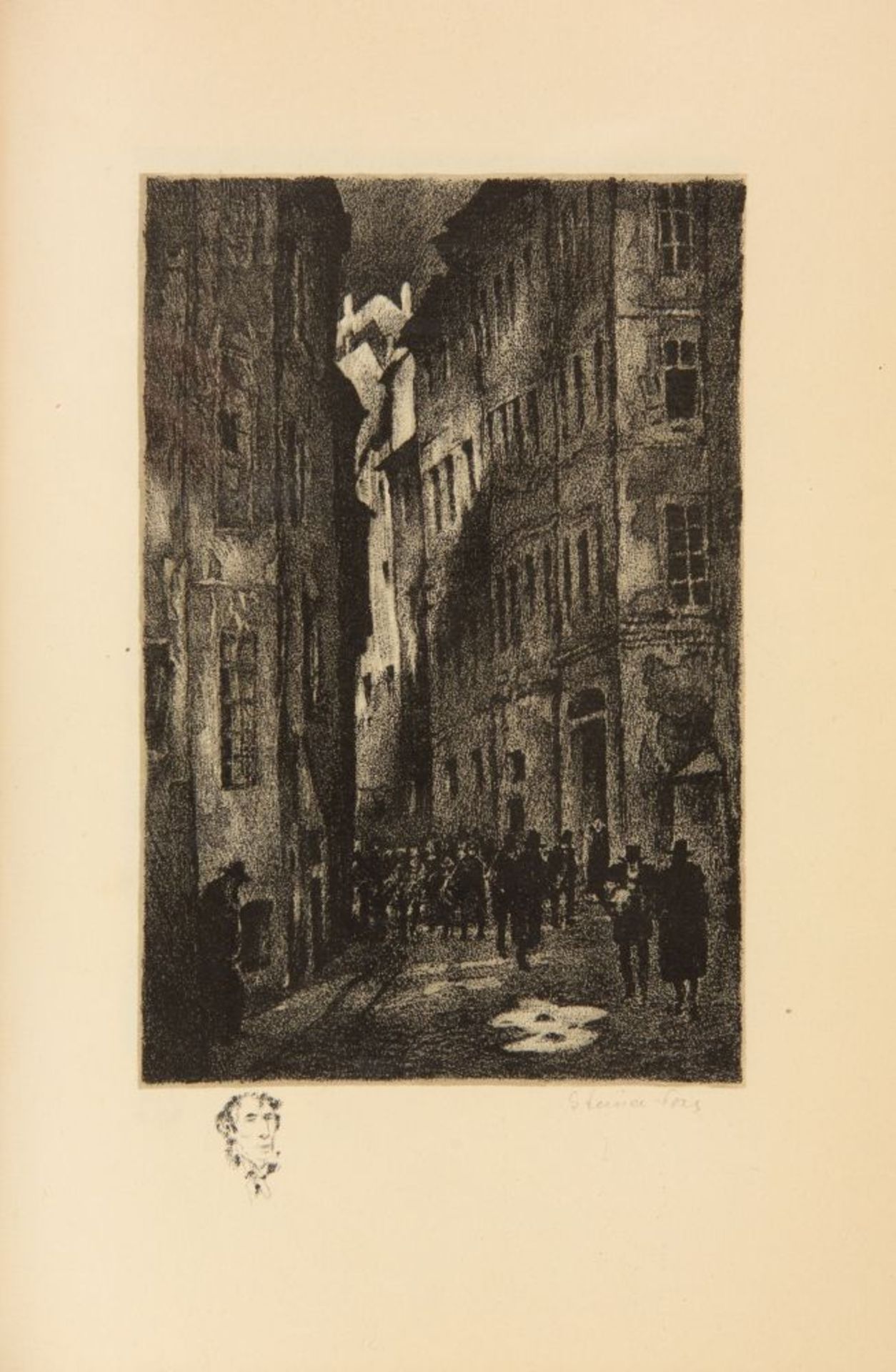 W. Raabe / H. Steiner-Prag, Hollunderblüthe. Weimar 1925. Ex. 162/300.