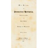 F. Petrarca, Die Reime. Übers. v. K. Kekule und L. v. Biegeleben. Stgt. u. Tübingen 1844.