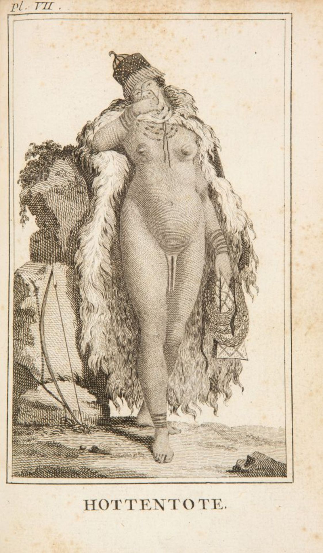 Fr. le Vaillant, Voyage dans l'interieur de l'Afrique. 2 Bde. Paris 1790. - Bild 2 aus 5