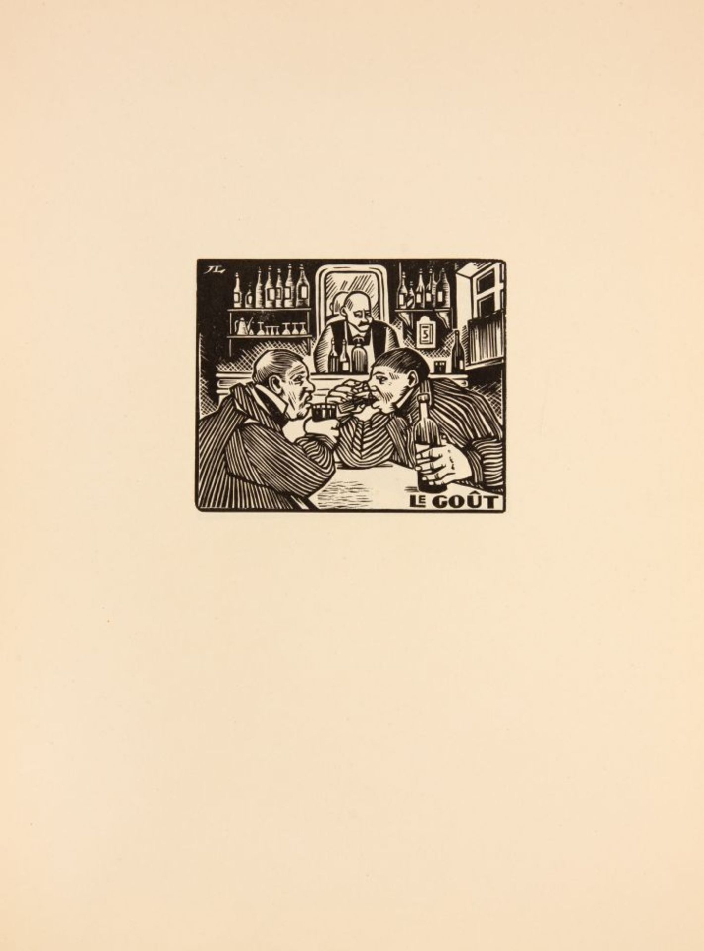 J. Lebedeff (I. Lebedev), Les cinq sens. Antwerpen 1927.