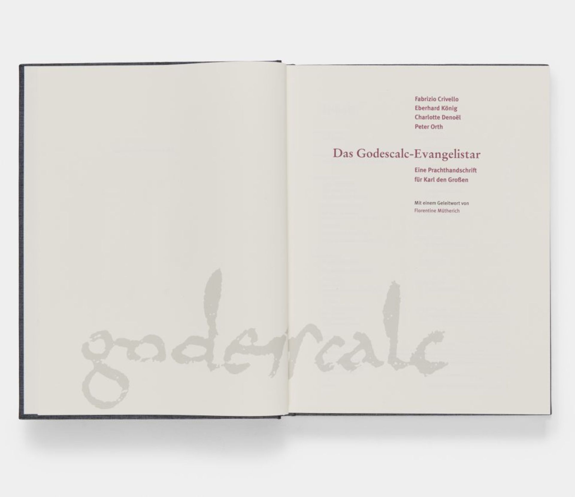 Godescalc-Evangelistar. Faksimile. 2 Bde. Simbach 2017-18. Ex. 289.