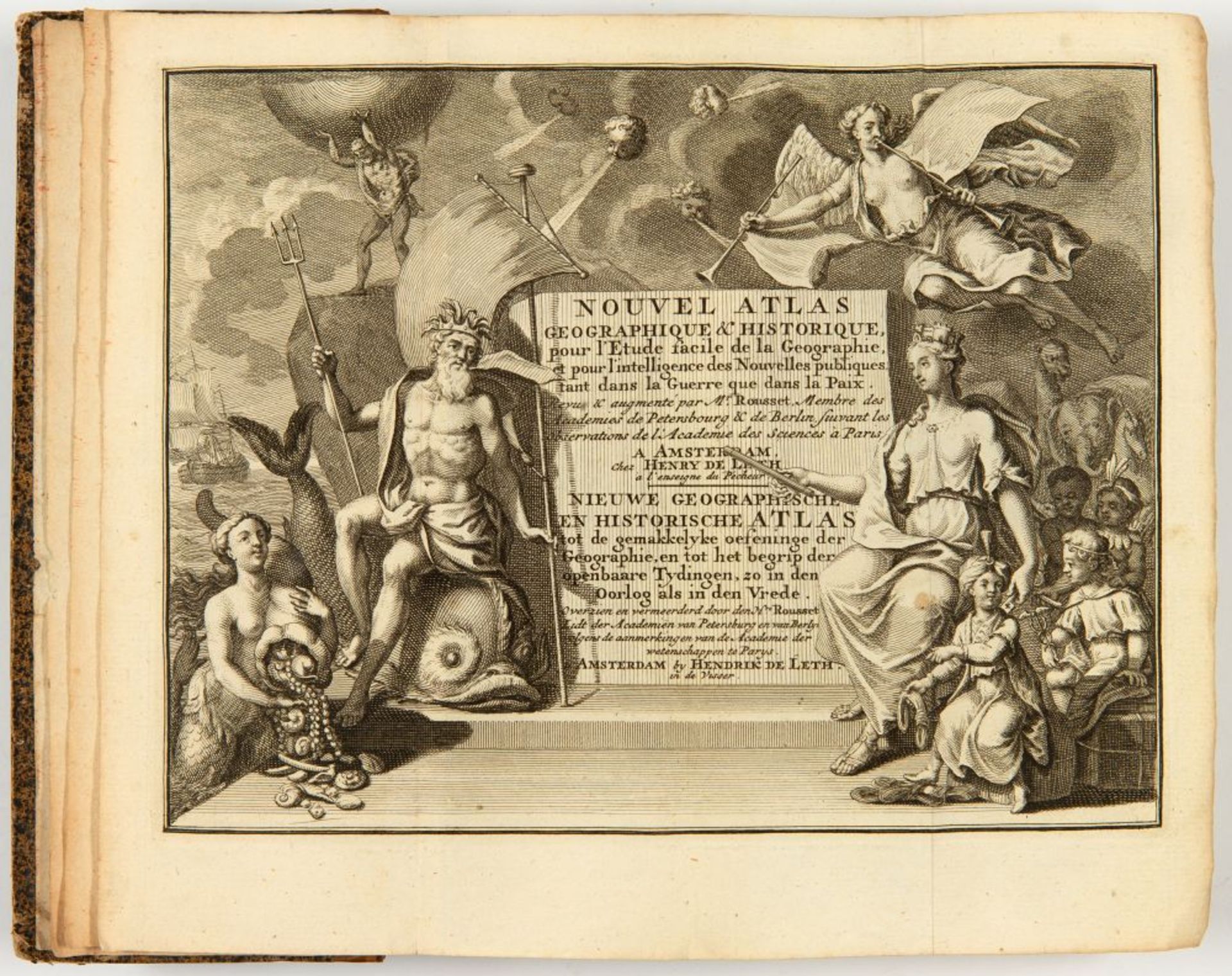 H. de Leth, Nouvel Atlas. Amsterdam um 1770. - Bild 4 aus 5