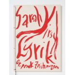 S. Kirsch/ A. R. Penck, Lyrik. Zeichnungen. Berlin 1987. Ex. 8/100, sign.