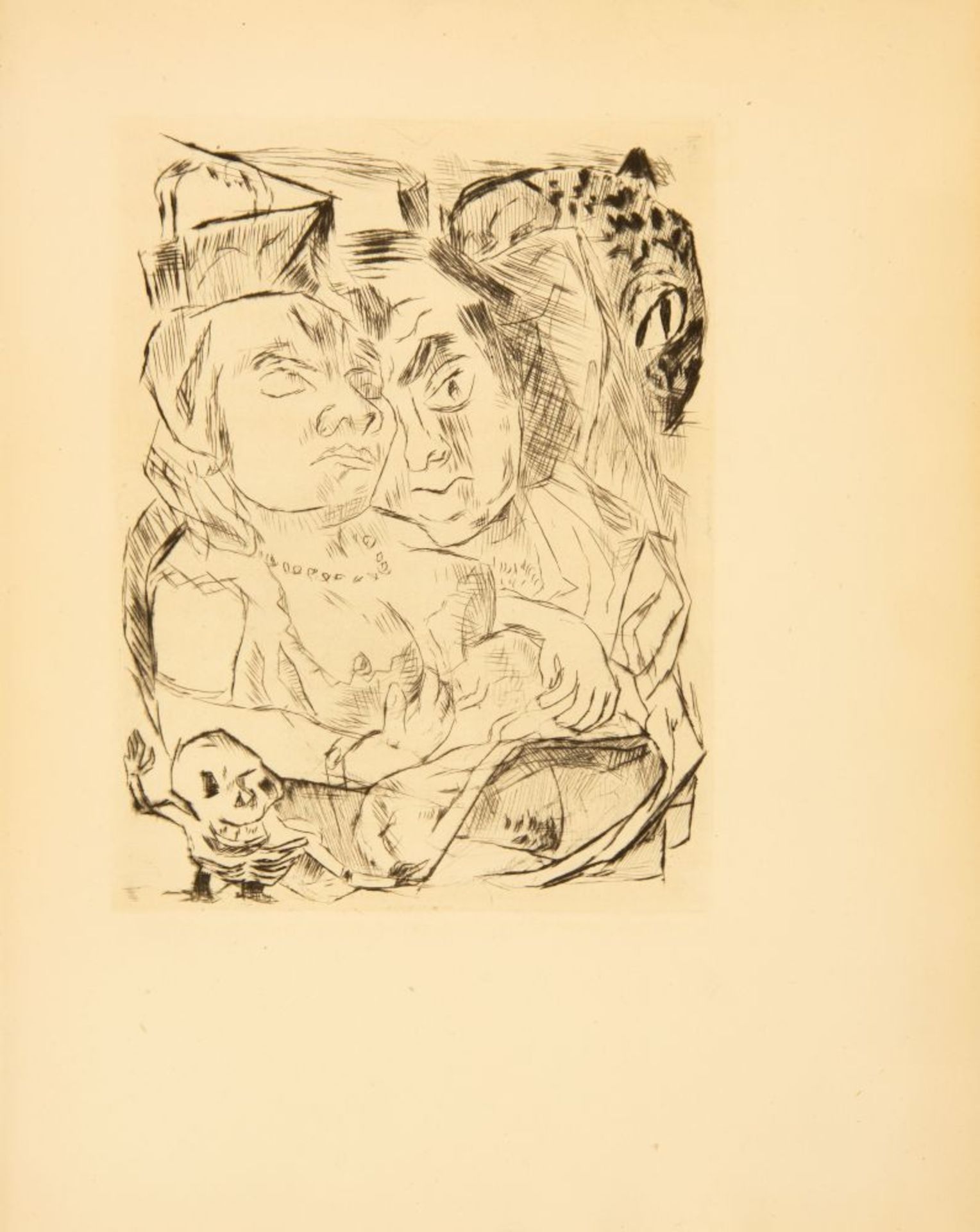 K. Edschmid / Max Beckmann, Die Fürstin. 1918. - Ex. 315/500. - Image 4 of 4