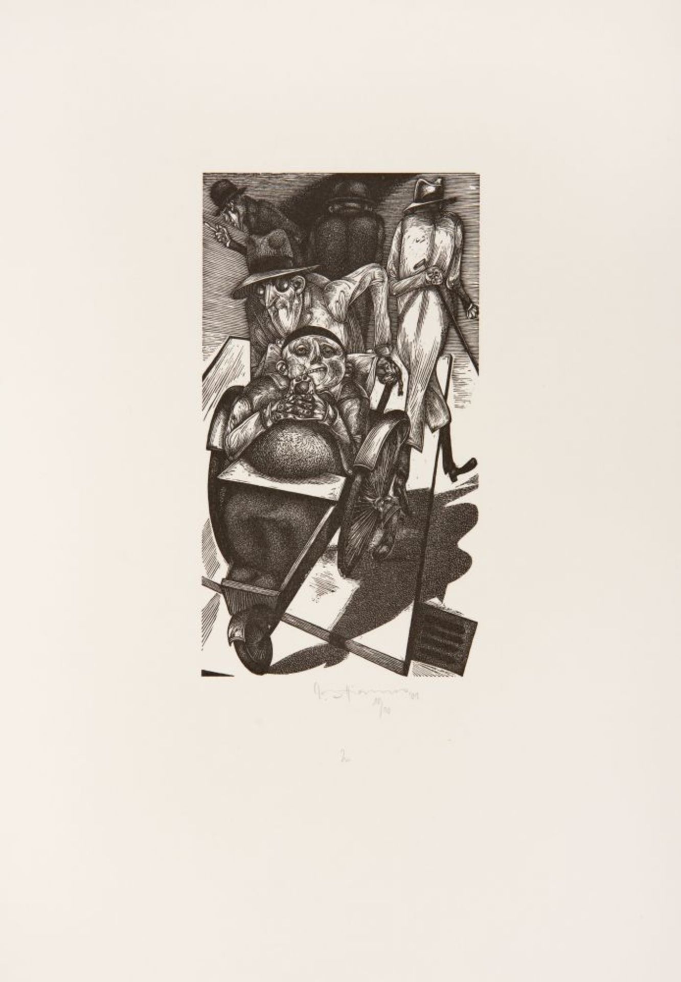 K.-G. Hirsch, 9 Acrylstiche und eine Zeichnung zu Tubutsch von Albert Ehrenstein. Lpz 2001. Ex. 10/1