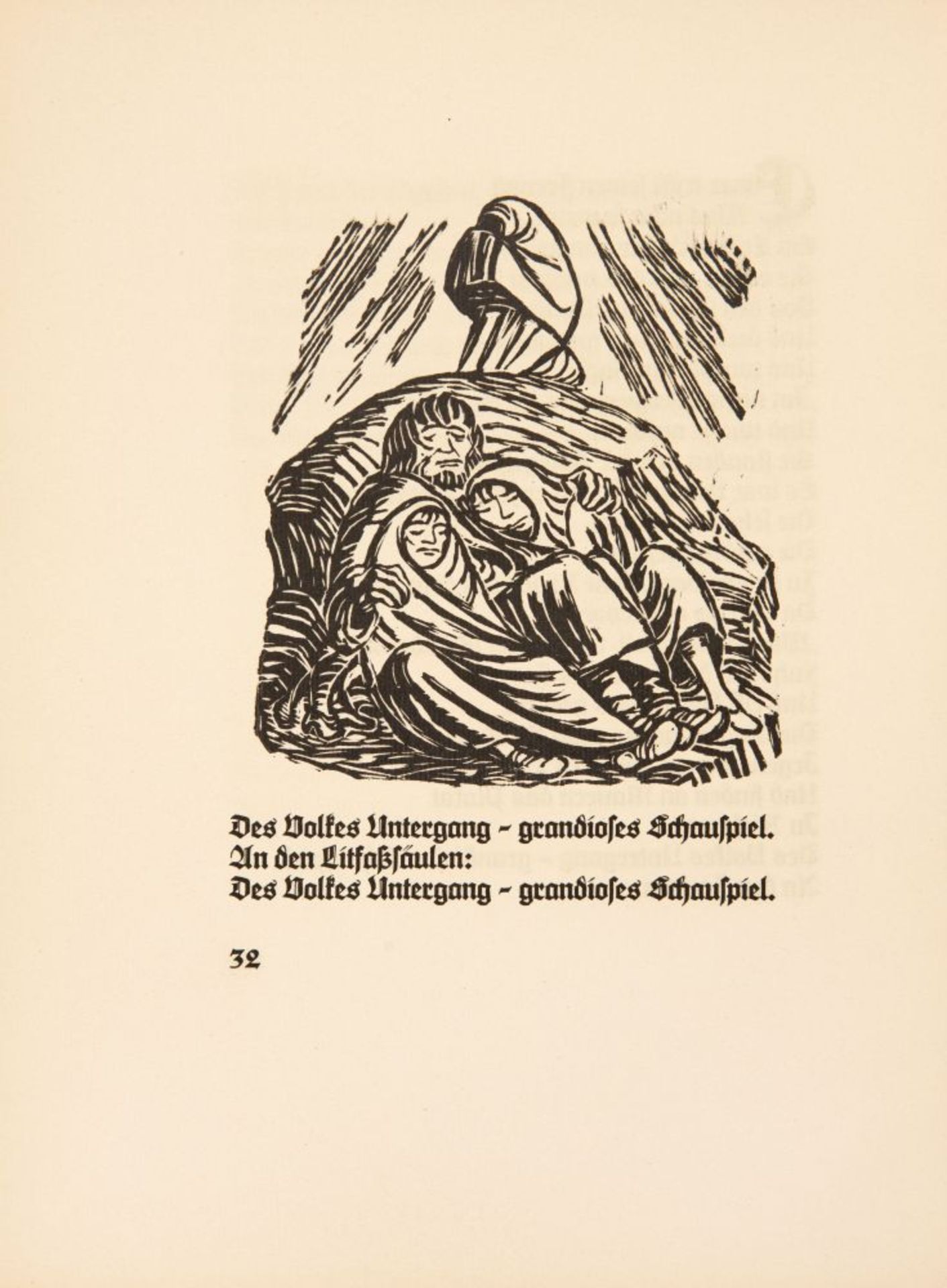 R. v. Walter / E. Barlach, Der Kopf. Bln 1919. - Ex. 183/200, sign.
