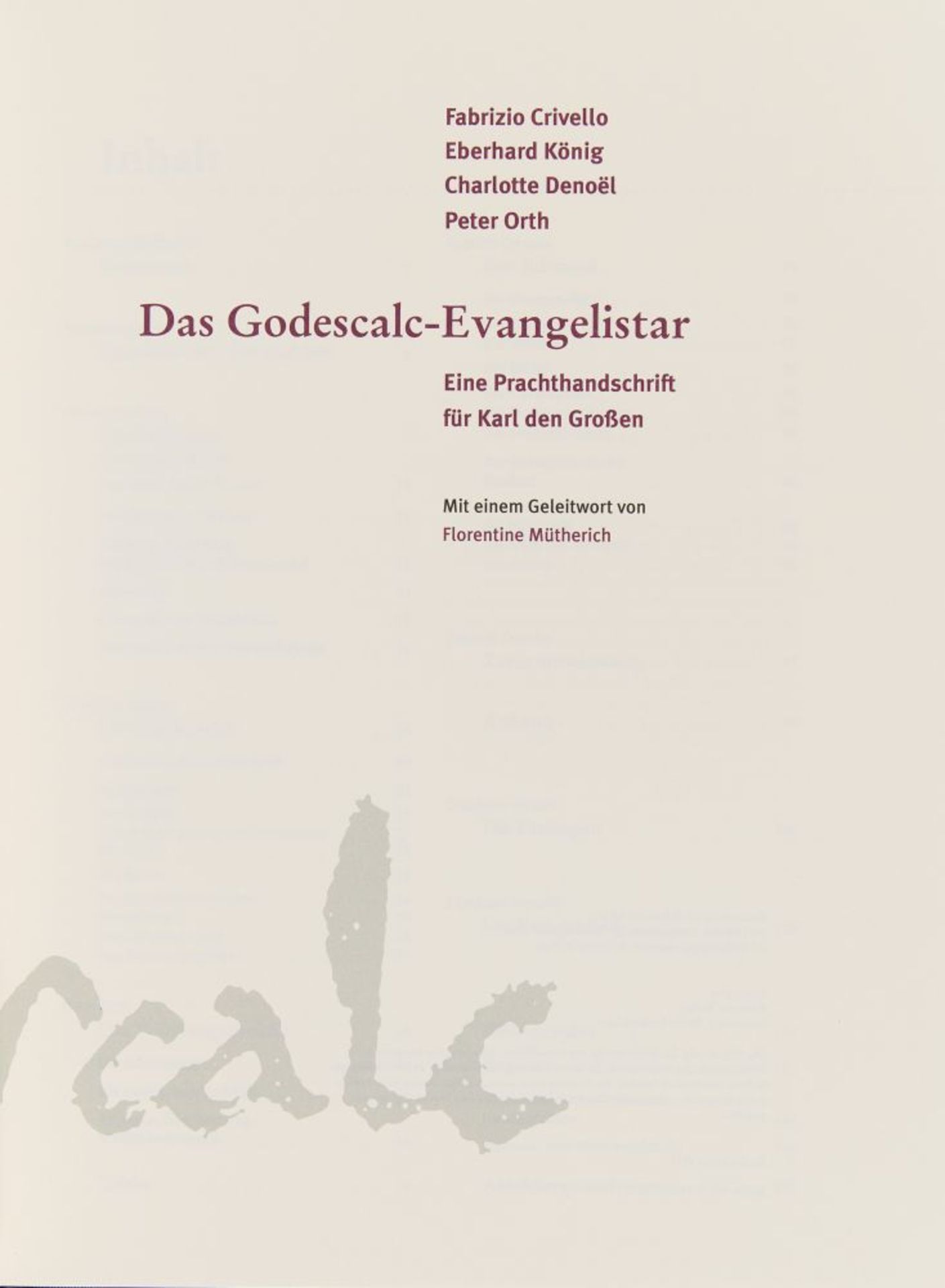 Godescalc-Evangelistar. Faksimile. 2 Bde. Simbach 2017-18. Ex. 289. - Bild 2 aus 4