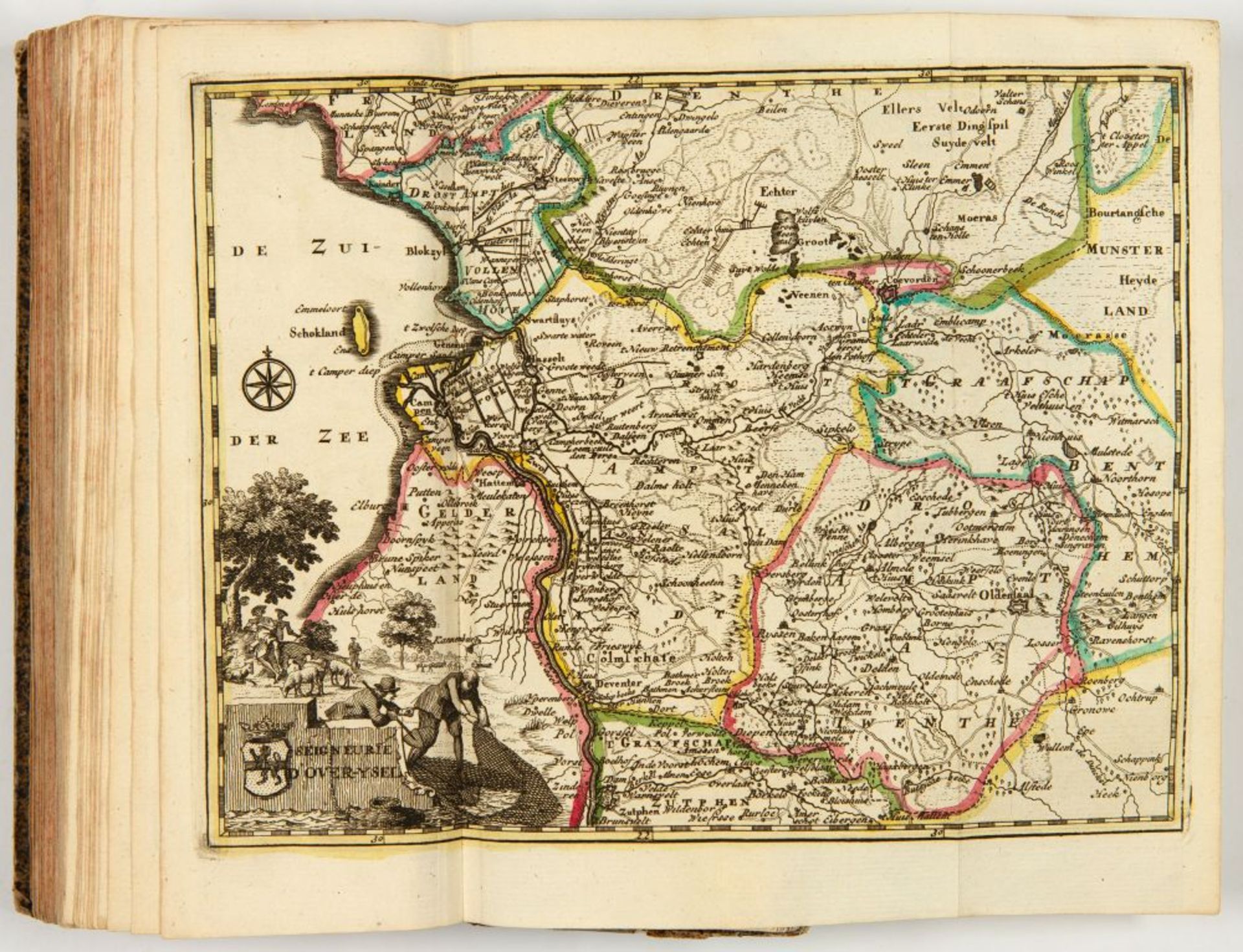 H. de Leth, Nouvel Atlas. Amsterdam um 1770.