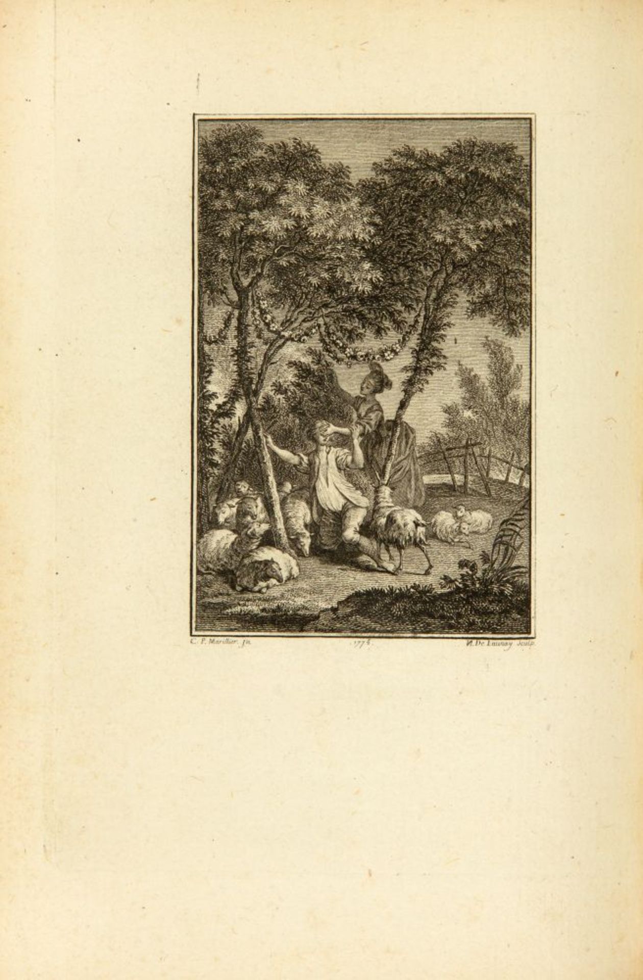 A. Berquin, Idylles. 2 Bde. Paris 1775.