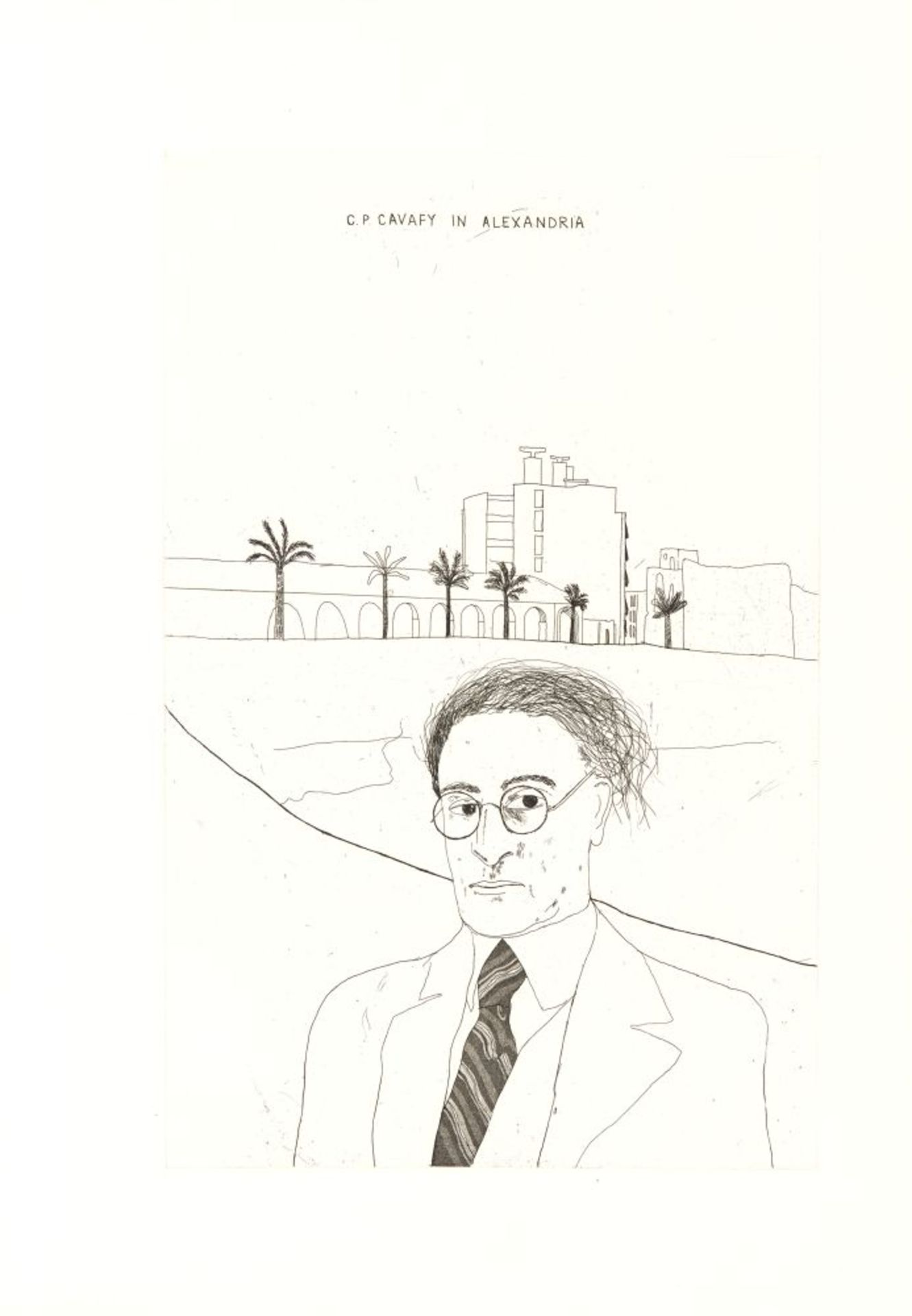 C. P. Cavafy / D. Hockney, Fourteen poems. Ldn 1967. - Eines von 250 Ex. der Edition B, sign.