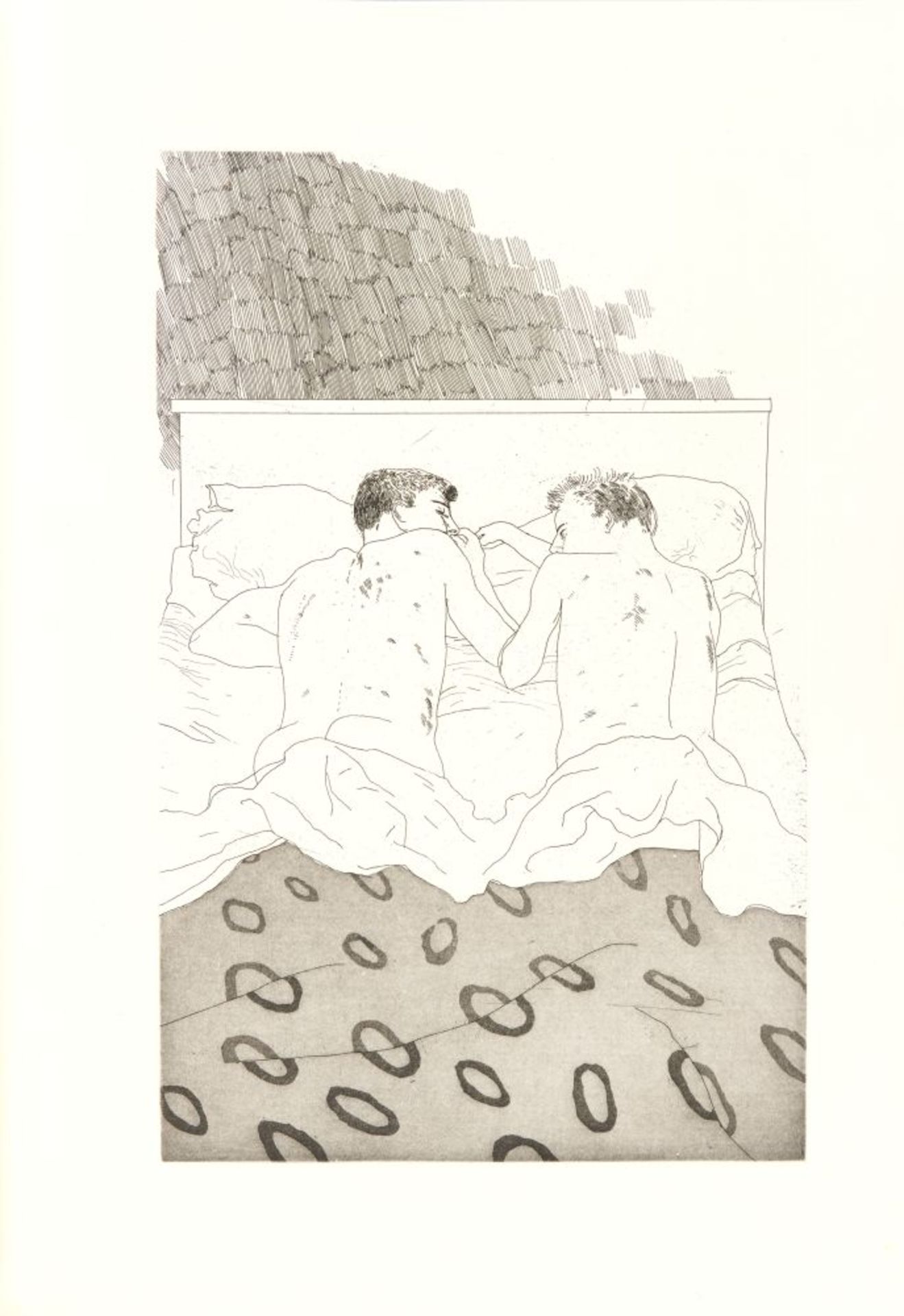 C. P. Cavafy / D. Hockney, Fourteen poems. Ldn 1967. - Eines von 250 Ex. der Edition B, sign. - Image 3 of 4