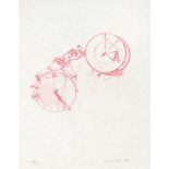 Max Ernst. Zu: Lewis Carrols Wunderhorn. 1970. Farblithographie. Signiert. Ex. 60/69. Spies/Leppien