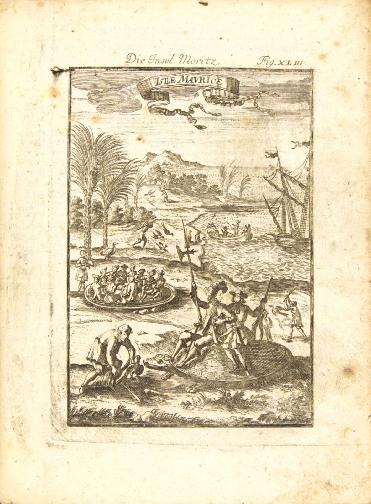 A. Manesson Mallet, Beschreibung des ganzen Welt-Kreises. 5 Bde. Ffm. 1719. - Image 4 of 4