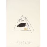 Antoni Tàpies. Pintura Poema (Aus: Poems from the Catalan). 1973. Lithographie. Signiert. Ex. 22/75.