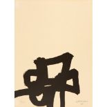 Eduardo Chillida. Dentro y Fuera. 1964. Lithographie. Signiert. Ex. 17/150. Van der Koelen 64003.