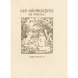 P. M. Vergilius / A. Maillol, Les Géorgiques. 2 Bde. und Suite in 3 Bdn. Paris 1937-43. Ex. 13/100.