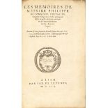 Ph. de Commines, Memoires de Louis onzième & de Charles huictiéme, son filz, Roys de France. Lyon 15