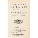 J. B. Louvet de Couvray, Chevalier de Faublas. 13 Ttle. in 3. Paris 1790.