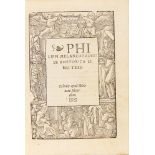Ph. Melanchthon, De rhetorica. Köln 1522.