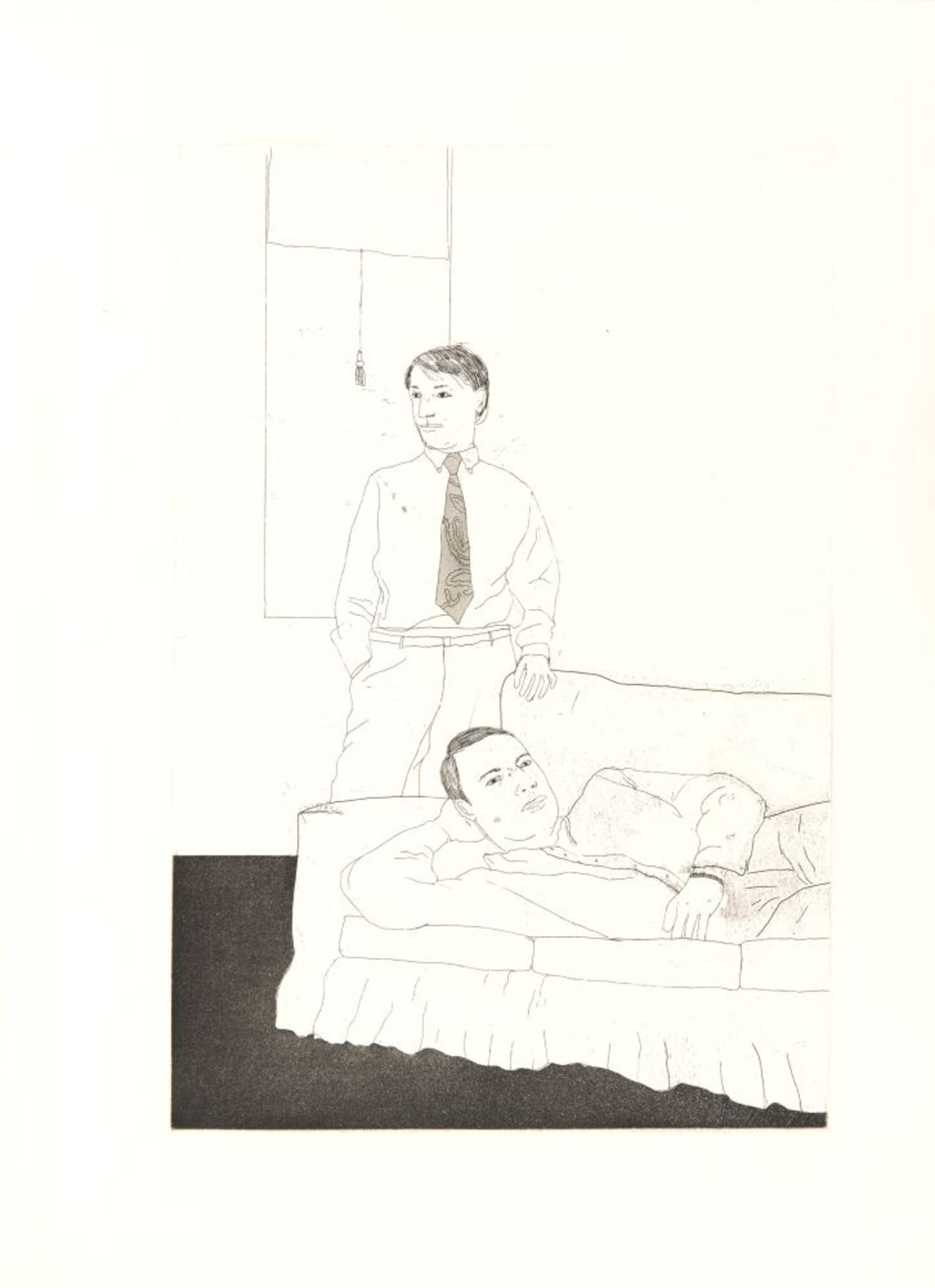 C. P. Cavafy / D. Hockney, Fourteen poems. Ldn 1967. - Eines von 250 Ex. der Edition B, sign. - Image 4 of 4