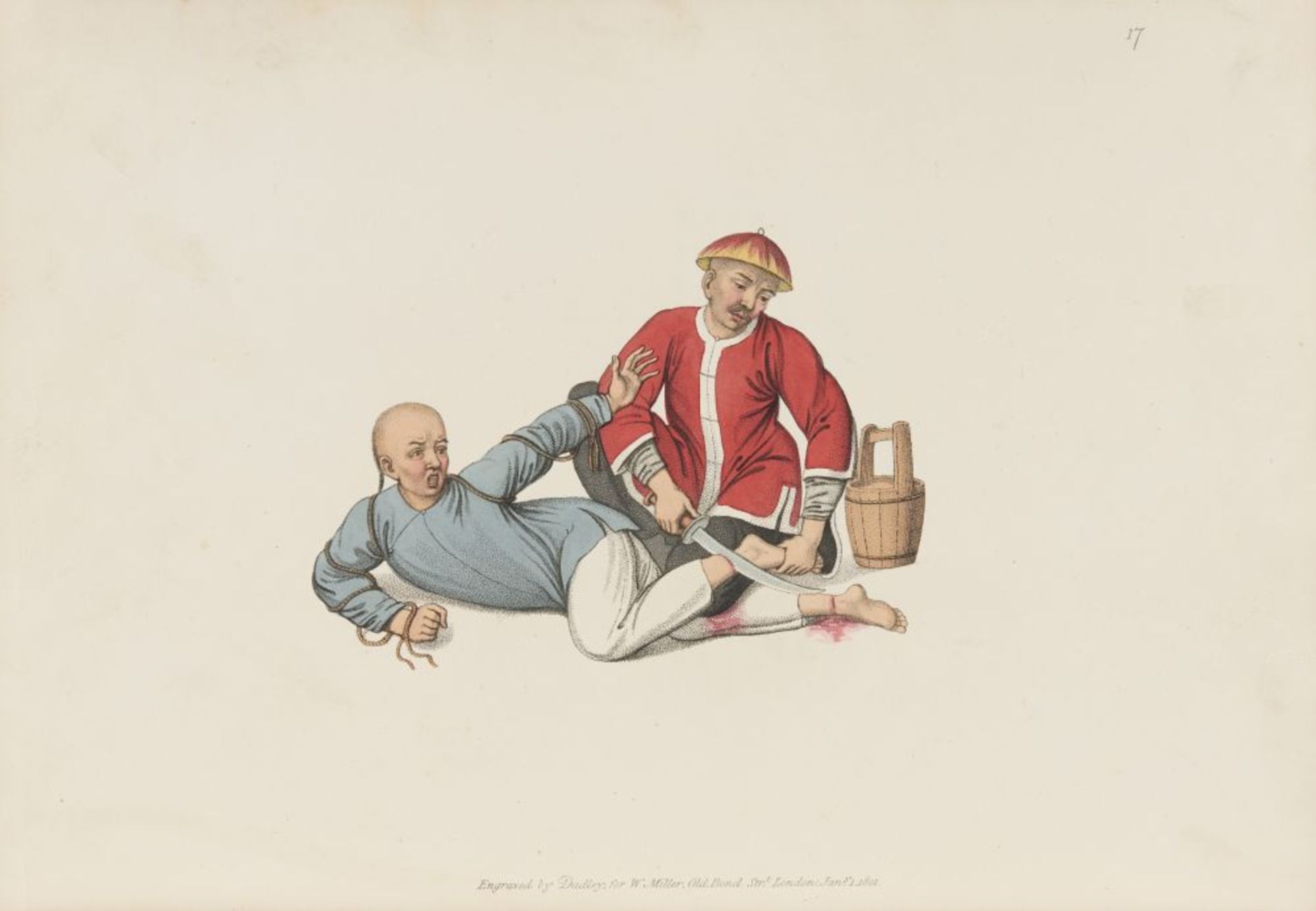 G. H. Mason, The punishments of China. Ldn 1801. - Image 3 of 4