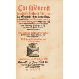 C. Goltwurm, Kirchen Calender. Ffm. 1561. - Angebund.: Aristeas, Ein schöne Histori von dem Göttlich