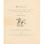 H. Watzlik/A. Kubin, Stilzel. Mit 11 OrGraphiken. Eger 1930. - Ex. 17/120.