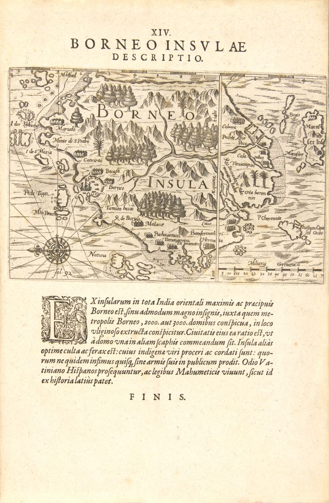J. Th. de Bry, Americae nona & postrema pars. 3 Tle. in 1 Bd. Ffm 1602. - Image 4 of 5