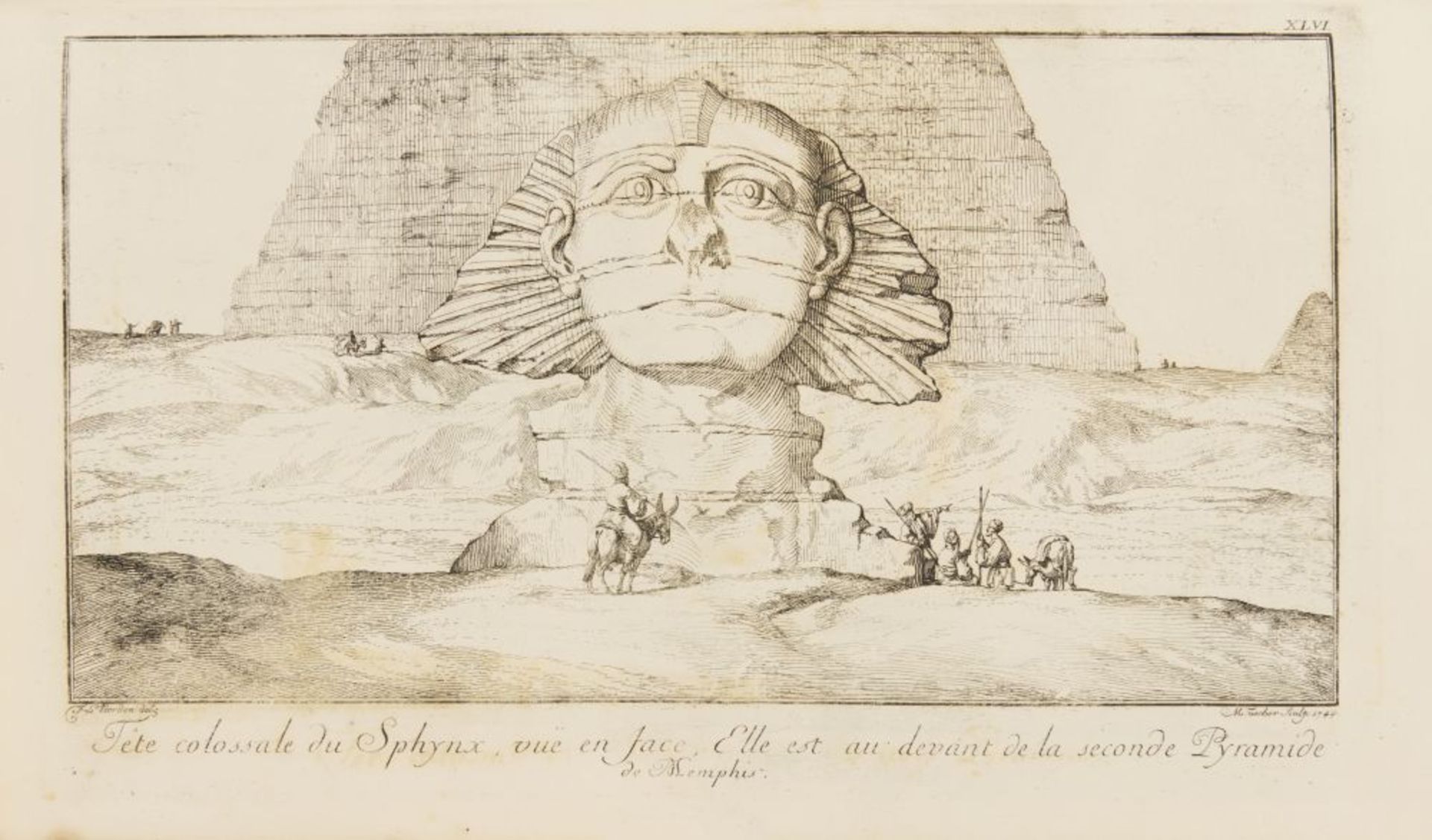 F. L. Norden, Travels in Egypt and Nubia. 2 Bde in 1. Ldn 1757. - Image 3 of 4