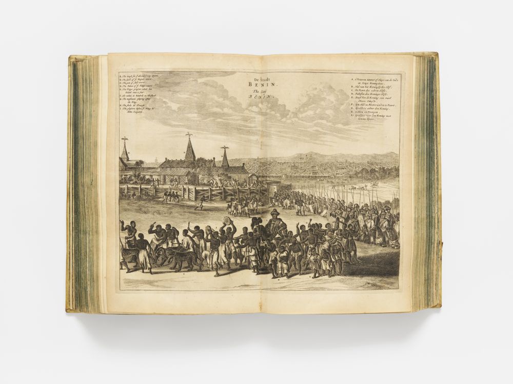 O. Dapper, Beschreibung von Africa. 2 Werke in 1 Bd. Amsterdam 1670-71. - Image 3 of 5