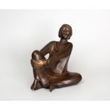 Ernst Barlach. Der Singende Mann. Bronze. Signiert. Ex. 684/980.