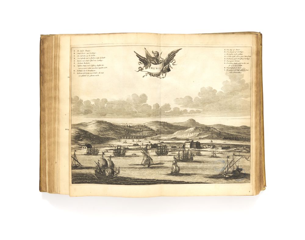 O. Dapper, Beschreibungen von Africa. 2 Tle. in 1 Bd. Amsterdam 1670. - Image 3 of 4