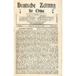 Deutsche Zeitung für China. Red. C. Fink. 2 Bde. Shanghai 1915.