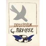 Georges Braque. Exposition G. Braque. (1959). Farblithographie. Nicht signiert. 250 Ex.