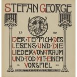 St. George / M. Lechter, Teppich des Lebens. Berlin 1899-1900. - Ex. 203/300.