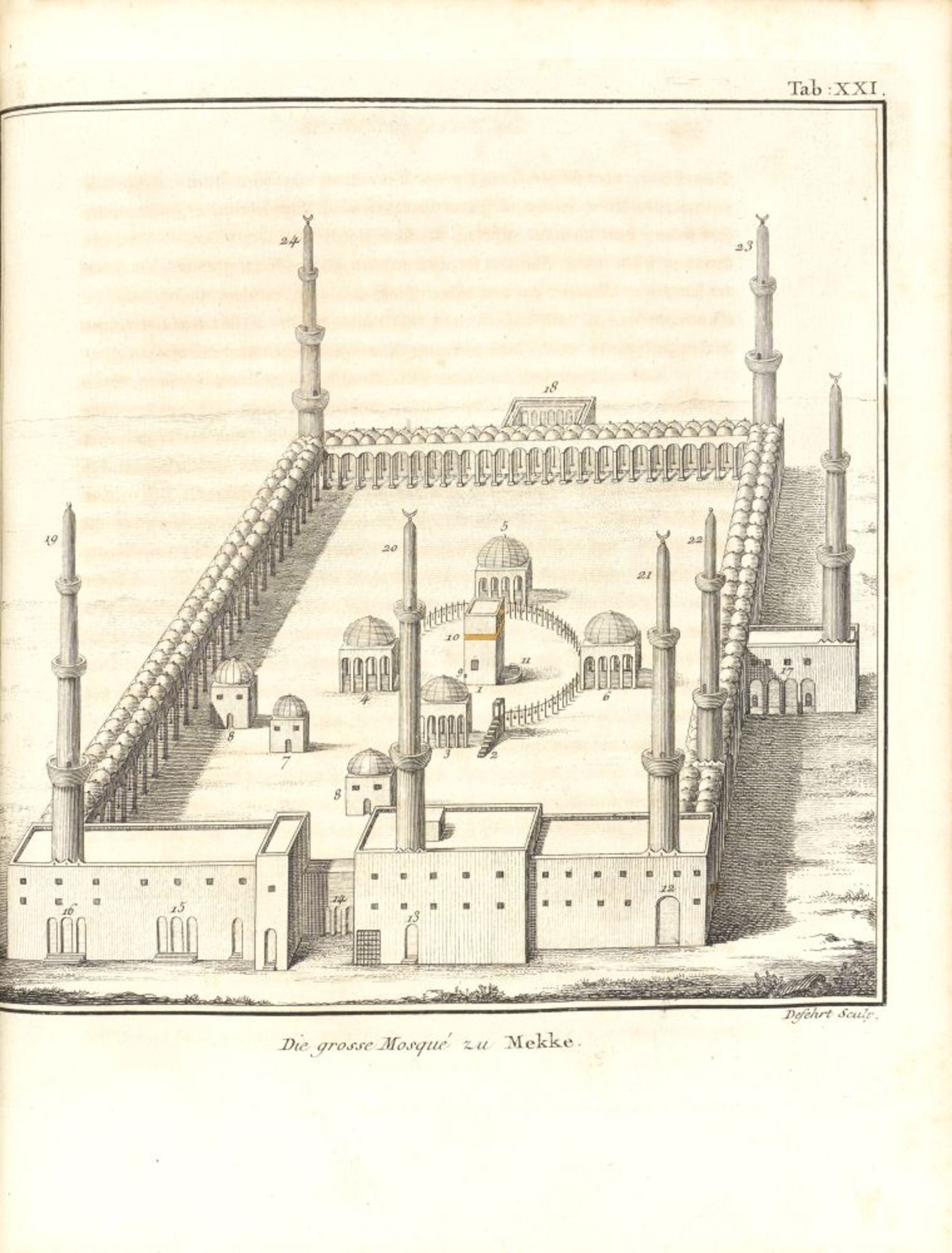 C. Niebuhr, Beschreibung von Arabien. Kopenhagen 1762 - Image 3 of 4