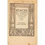 J. Camerarius, Norica sive de ostentis. Wittenberg 1532.
