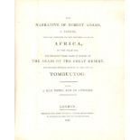 S. Cock, The narrative of Robert Adams, a sailor ... on the western coast of Africa. Ldn 1816.
