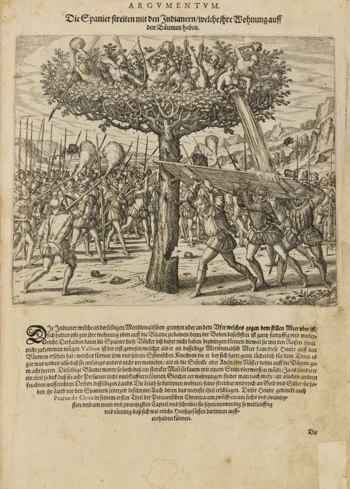 G. Benzoni, Das sechste Theil der newen welt. Ffm 1597. - Image 4 of 5