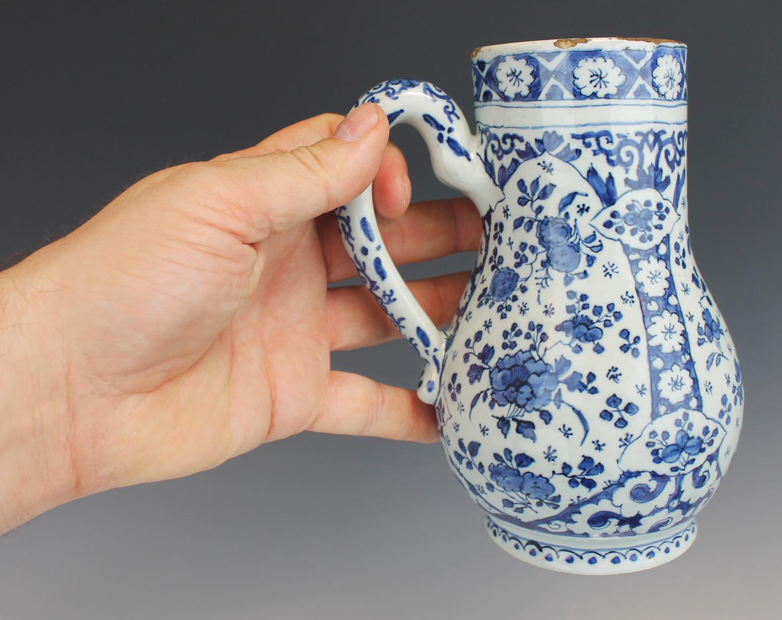 A group of Dutch Delft pottery including a rare bull - Image 22 of 34